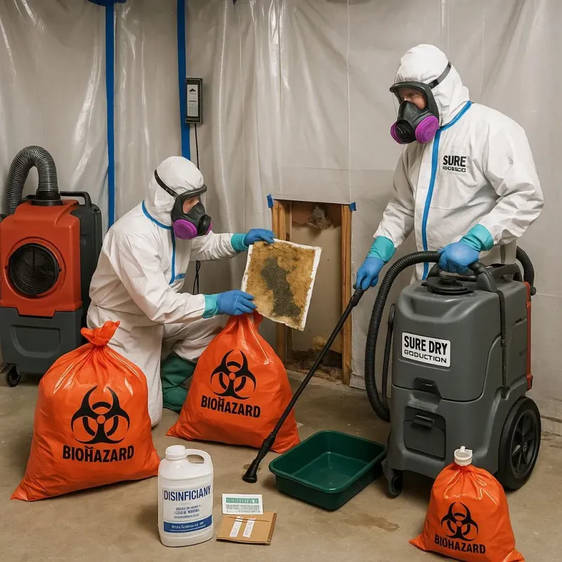 Contaminated Water Handling Protocols process in Buxton, ME